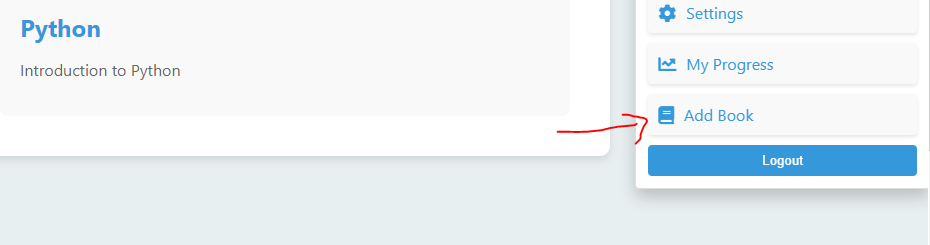 Add Book Screenshot